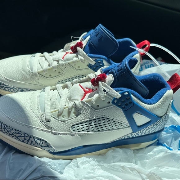 Nike Air Jordan Spizike Low Sail Storm Blue IM2176-133 Men\'s Shoes main image 6